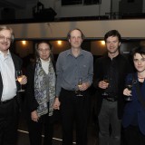 Fred Lerdahl, Miller Puckette & his Wife, Fabien Lévy, Olga Neuwirth, New York, March 2010